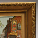 H. Hargrove The Palace Theater Serigraph on Canvas