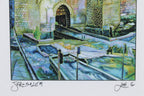 St. Martin and Jerusalem Souvenir Lithograph Prints