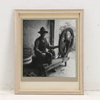 William E. Snyder "Spinning a Mood" and Two Silver Gelatin Prints