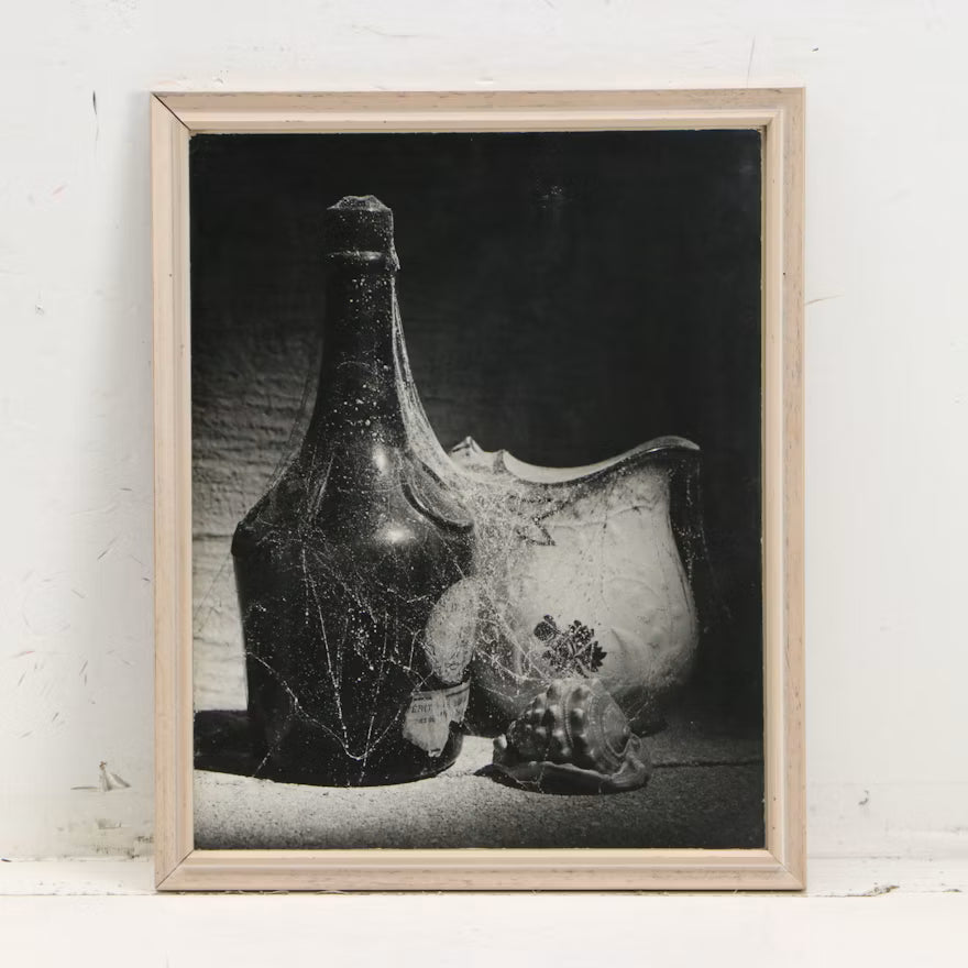 William E. Snyder "Spinning a Mood" and Two Silver Gelatin Prints