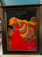 1970s Goddess Giclee Art Print, 8 x 10