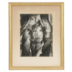 Joe Letitia Mixed Media Brigitte Bardot Portrait, Circa 1997 shown in the product listing