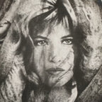 Joe Letitia Mixed Media Brigitte Bardot Portrait, Circa 1997