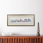 William F. Renzulli Queen Anne Comes to America Lithograph