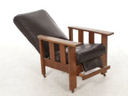 Royal Chairs Co. Arts and Crafts Recliner on Casters shown in the product listing