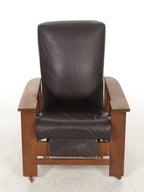 Royal Chairs Co. Arts and Crafts Recliner on Casters